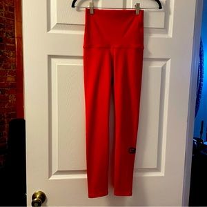 NWOT CycleBar embroidered Emily Hsu leggings